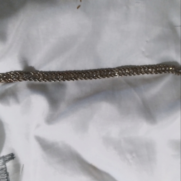 1950's silver tennis bracelet - Picture 2 of 5